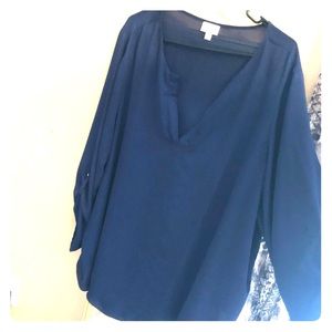 Avenue long sleeve blouse